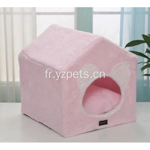 Petite maison mignonne démontable d&#39;animal familier bon marché portatif